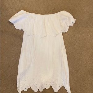 LUSH Dress: off-the shoulder style